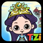 Logo of Tizi Town Princess Castle Game android Application 